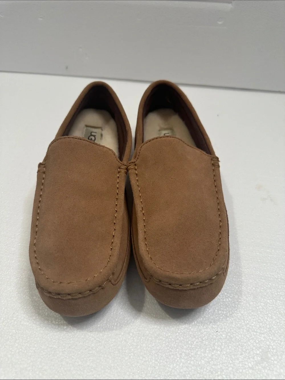 UGG Men's Suede Slip-On Loafers in Brown